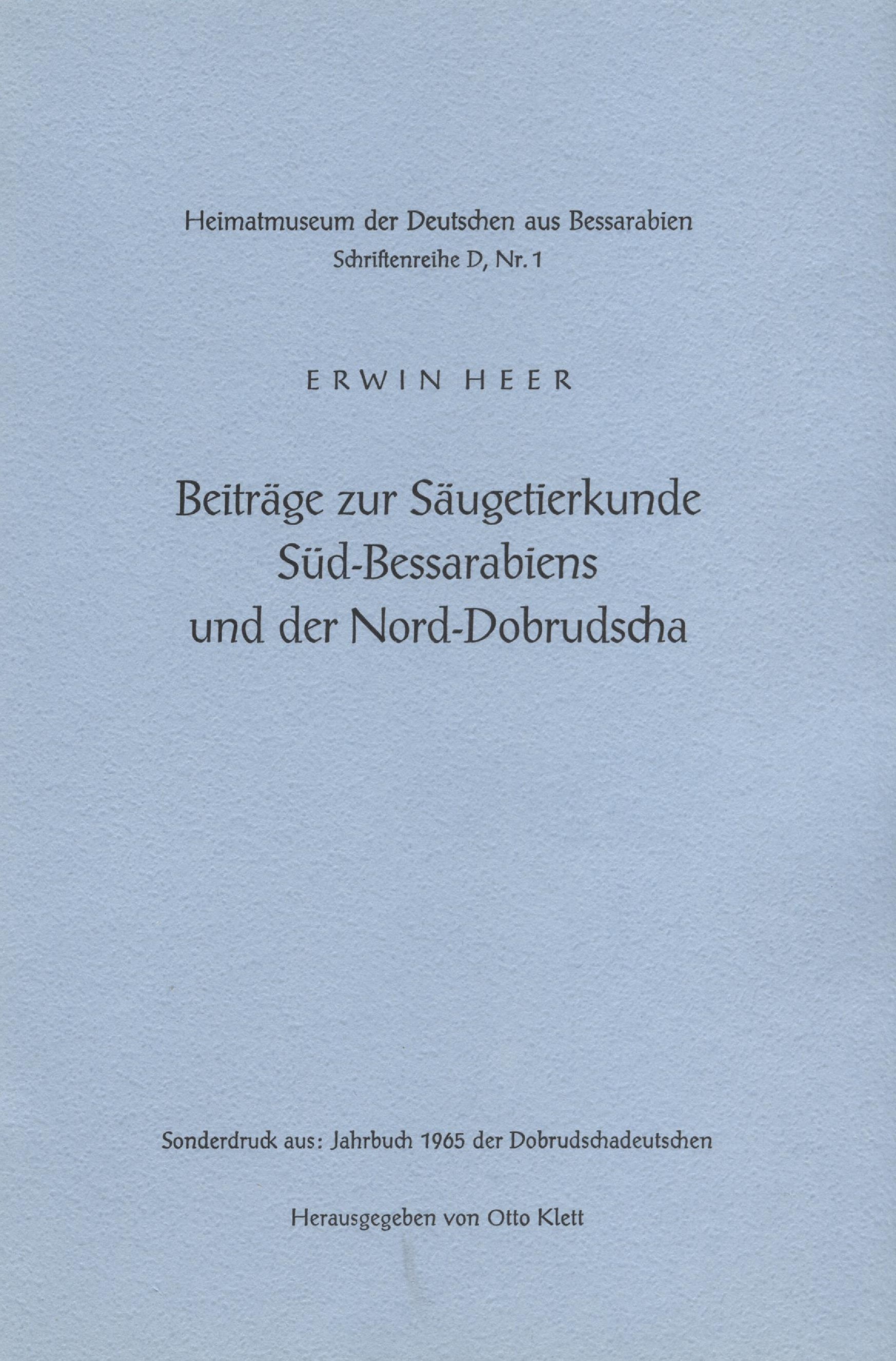 Säugetierkunde