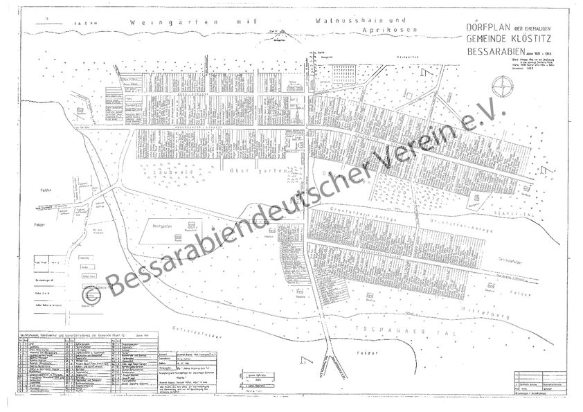 Klöstitz, 60 x 42 cm