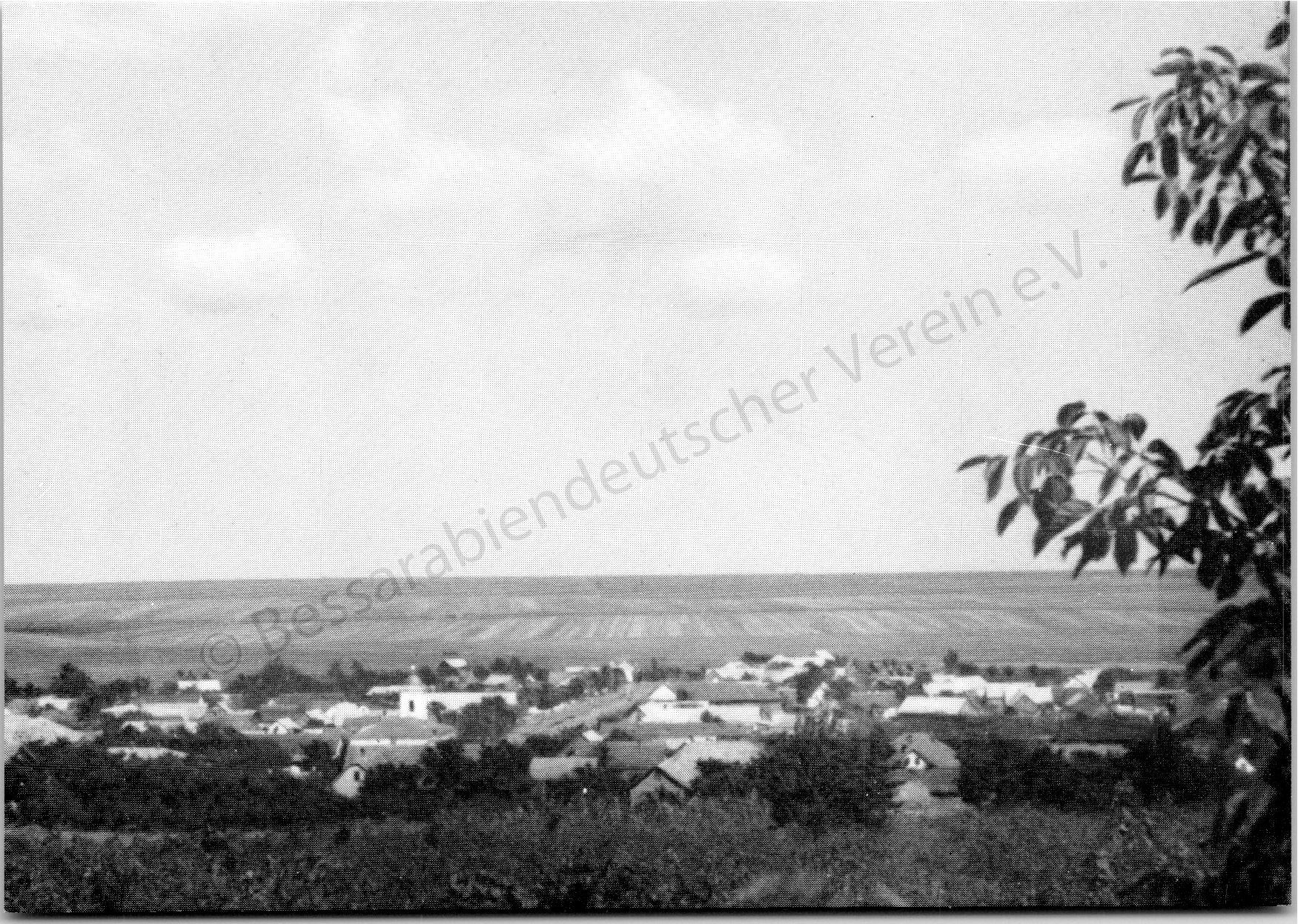 Postkarte - Blick auf Sarata
