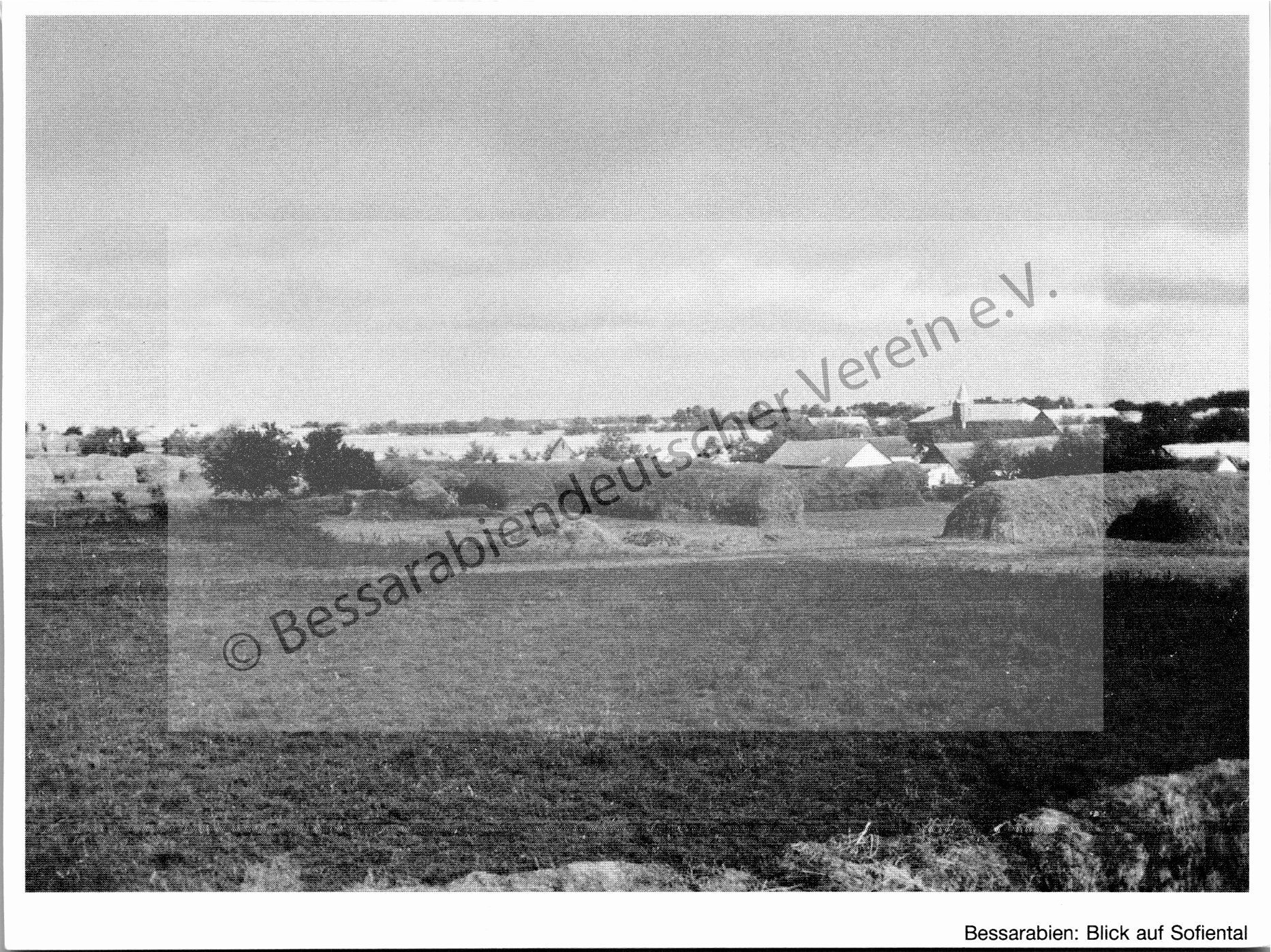 Postkarte - Blick auf Sofiental