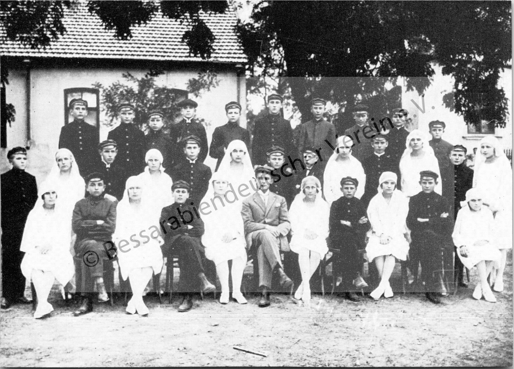 Postkarte - Konfirmanden-Jahrgang 1912, Wernerschüler