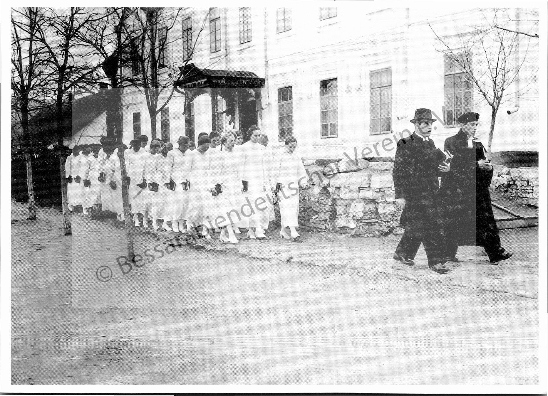 Postkarte - Konfirmation 1938 in Tarutino