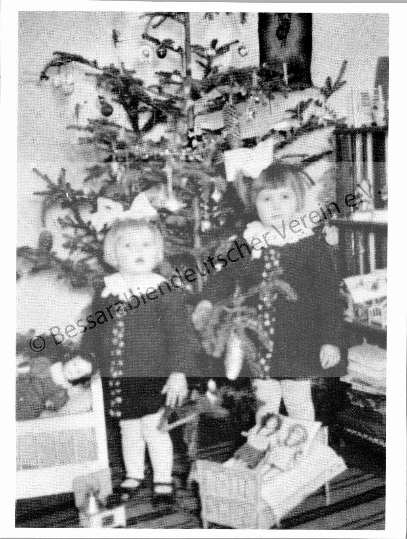 Postkarte - Tarutino 1939 "Das Christkind hat es gut gemeint"
