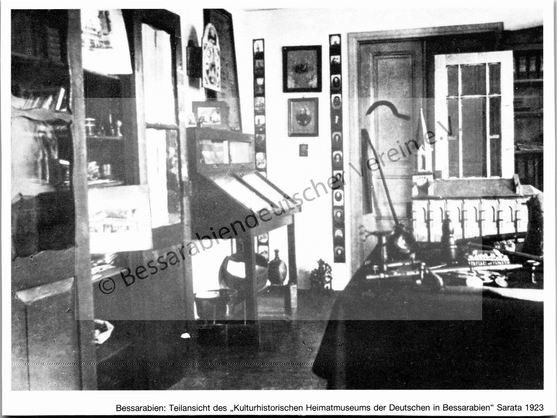 Postkarte - ... "Kulturhistorisches Heimatmuseum" in Sarata