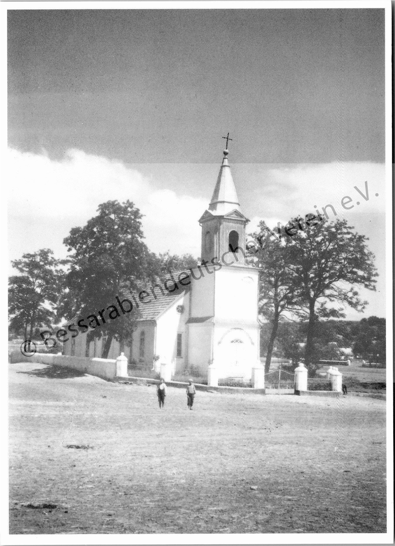 Postkarte - Alte Kirche in Alt-Posttal