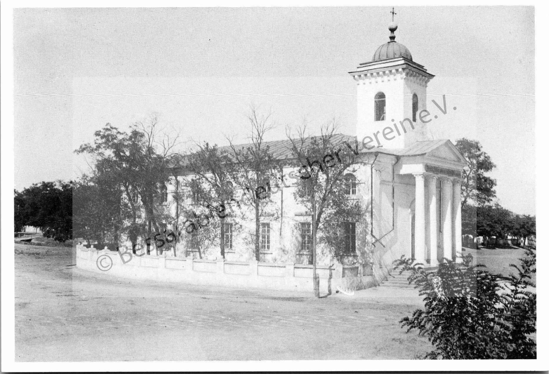 Postkarte - 100 Jahre Kirche Sarata 1840-1940