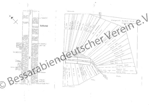 Sofiental, Ort mit Gemarkung, 42x30