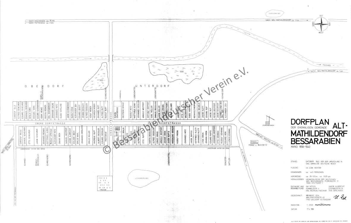 Alt-Mathildendorf, A3 ca. ca. 42x30cm