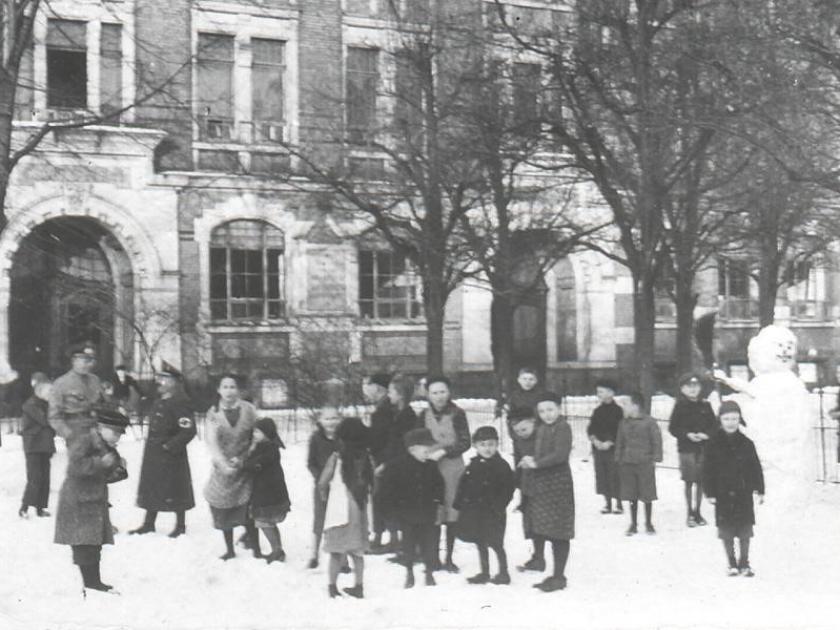 Lagerleben im Umsiedlerlager 90