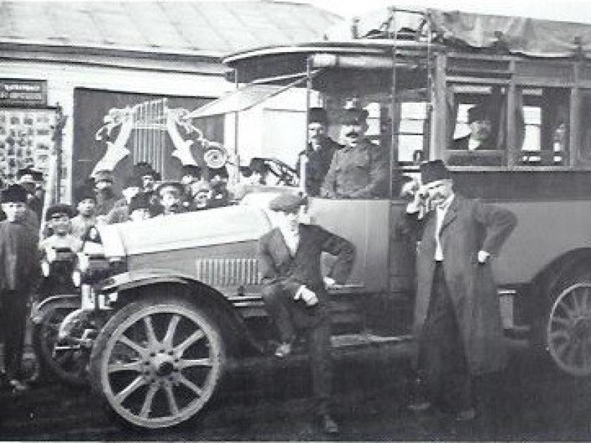 Erster Omnibusverkehr von Tarutino über Sarata nach Akkerman