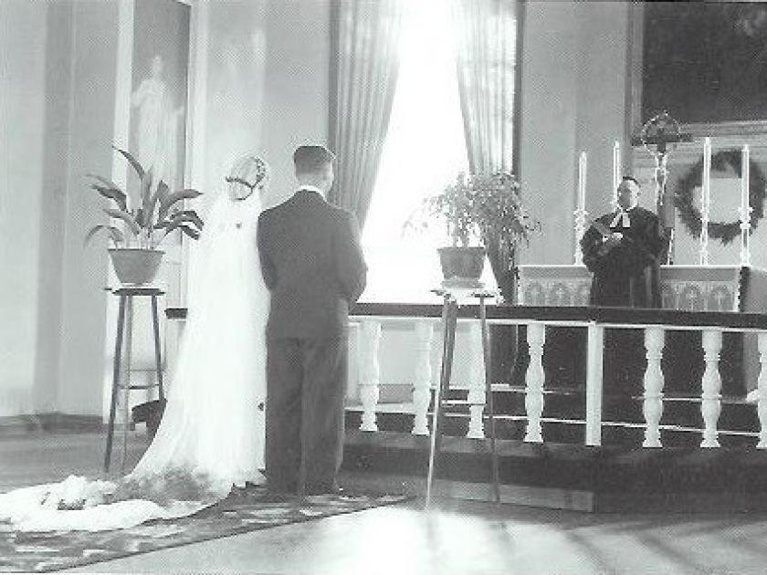 Trauung in der Tarutinoer Kirche