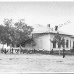 Postkarte - Krasna, Volksschule 1937