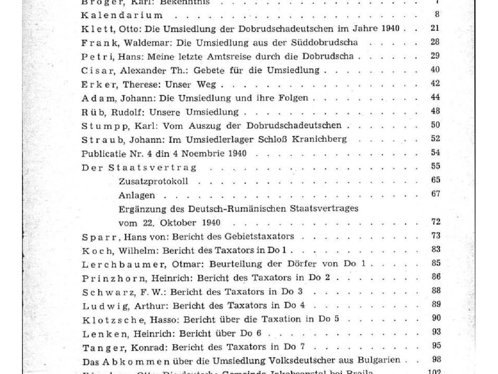 Inhaltsverzeichnis