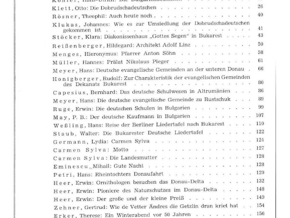 Inhaltsverzeichnis