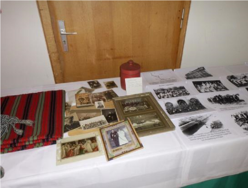Ausstellung von Gegenständen bessarabischer Einwanderer