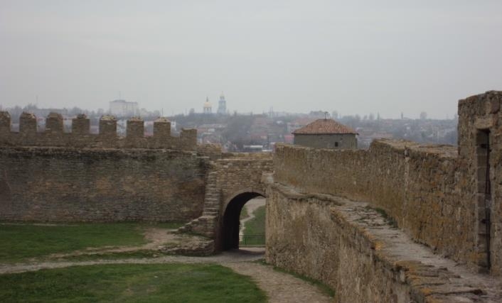 Festung Bilgorod - Blick auf die Stadt