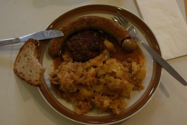 ein leckeres Mahl... (Foto: : Ingbert Unterseher)