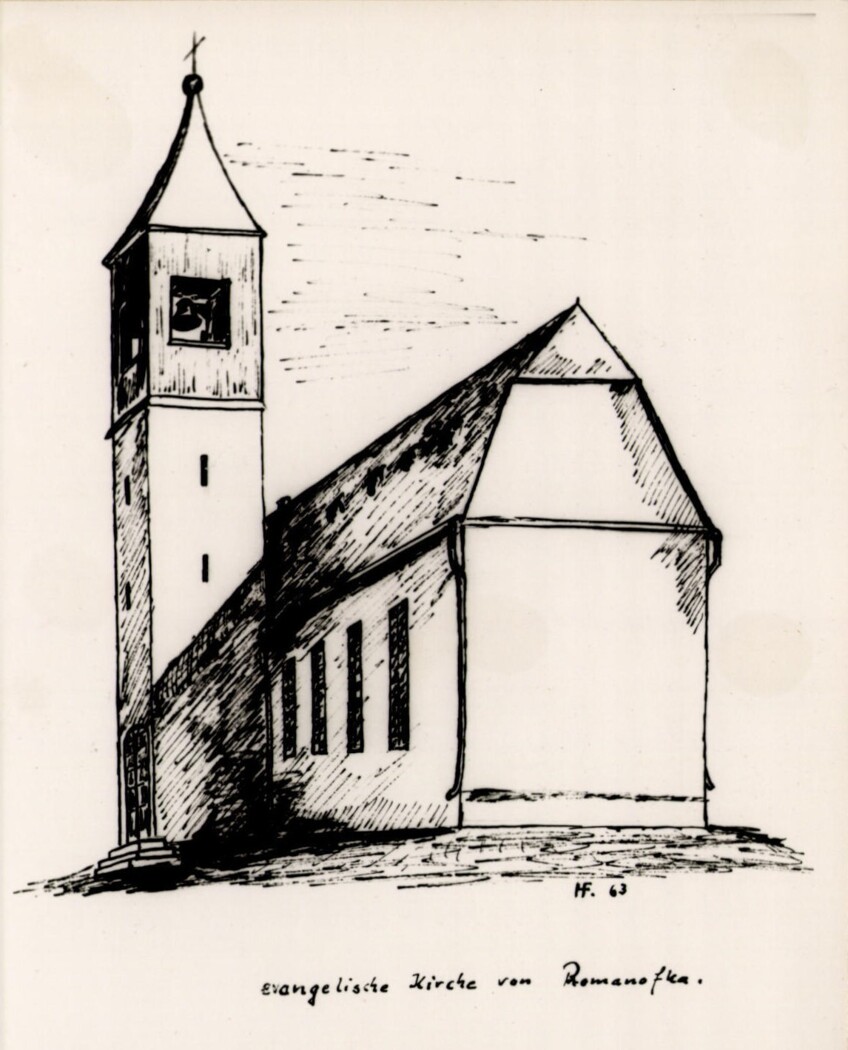 Romanowka, bei Leipzig, ev.-luth. Kirche