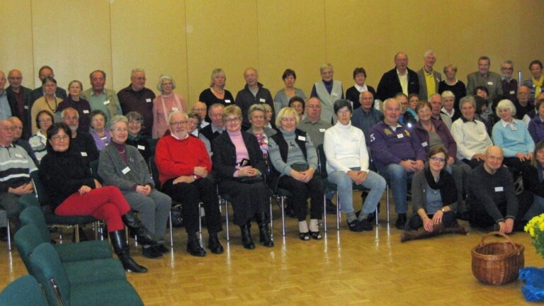 Gruppenbild der Teilnehmer bei der Herbsttagung in Hildesheim.