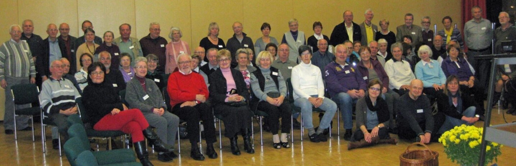 Gruppenbild der Teilnehmer bei der Herbsttagung in Hildesheim.