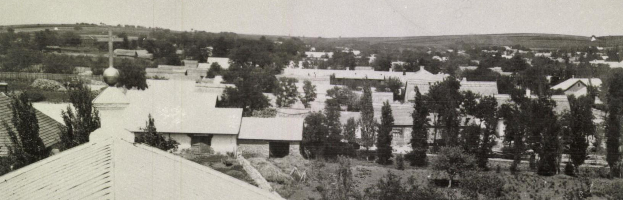 Tarutino 1927, Blick vom Kirchturm auf die Mittelreihe