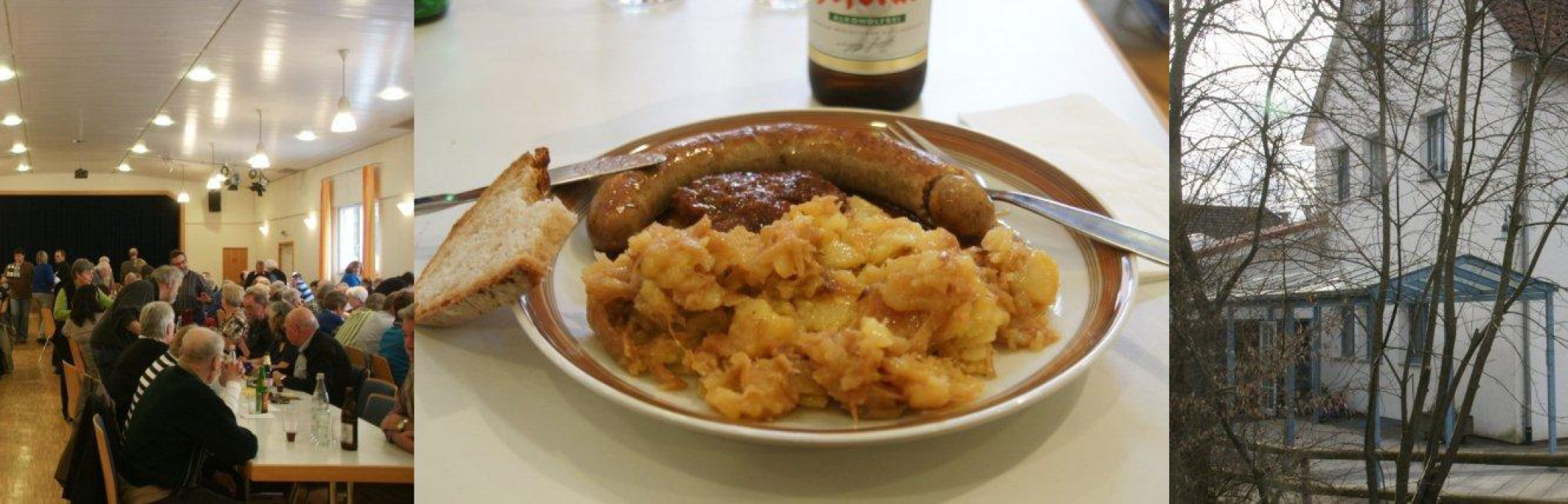 Beim Schlachtfest in Gro&szlig;aspach