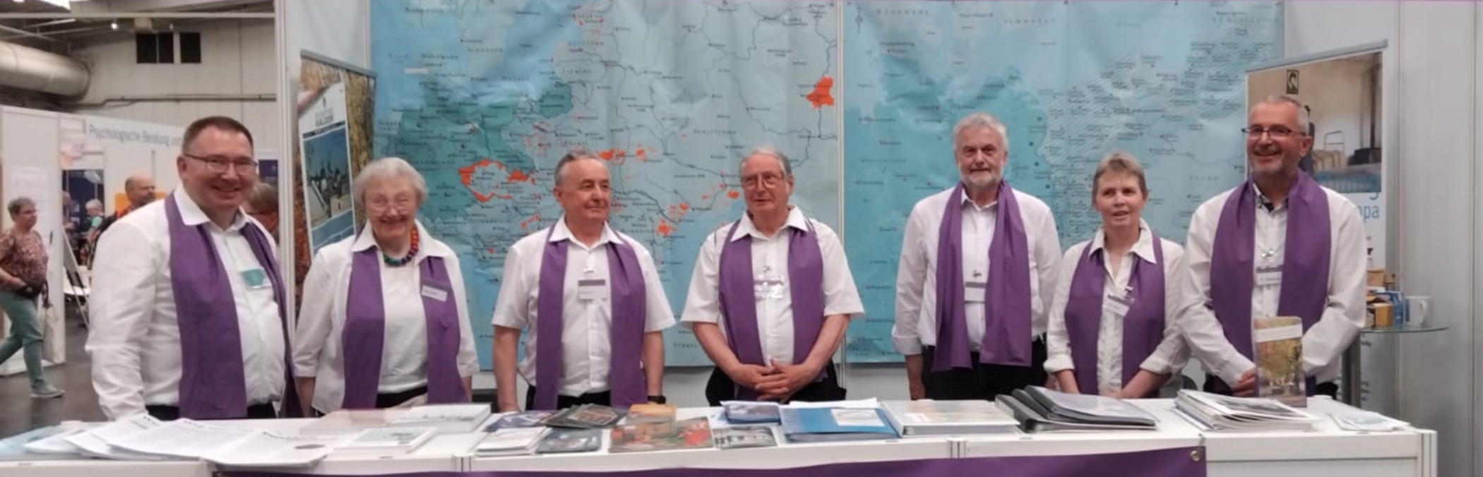 Am Stand des Konvents der ehemaligen evangelischen Ostkirchen e.V