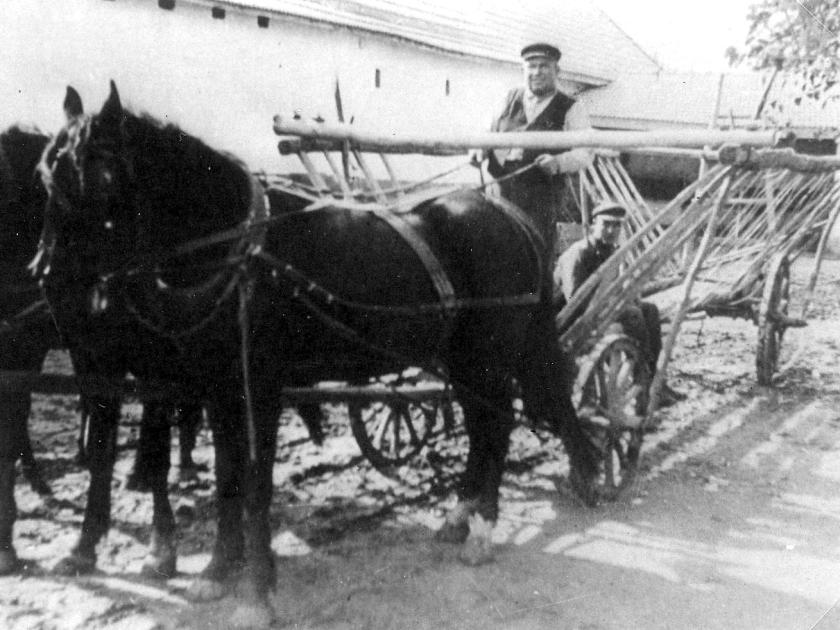 So sieht der Kolonistenwagen aus, wenn er zum Harbienwagen umgebaut wurde