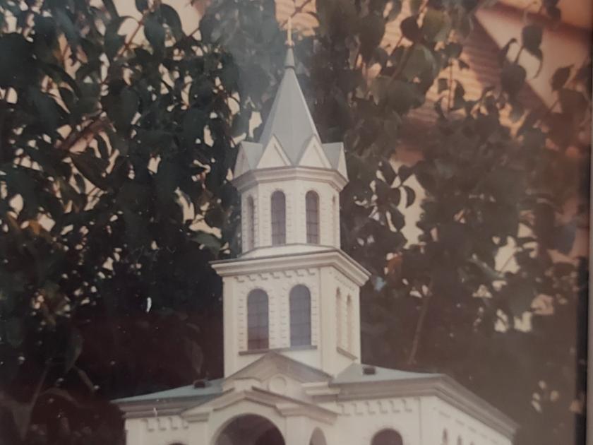 Modell der Kirche von Beresina