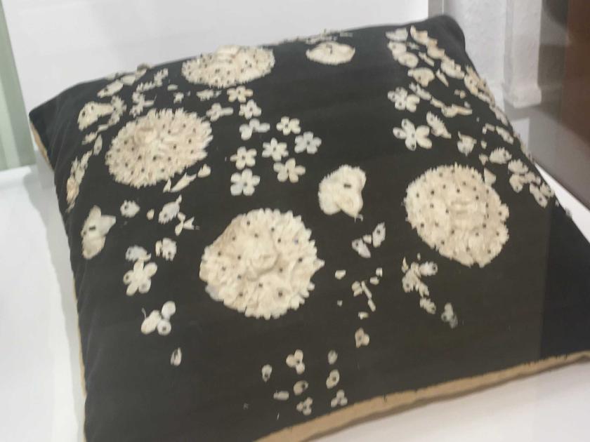 Das Sofakissen in unserem Museum