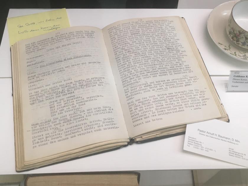 Gottesdienstordnung von 1932