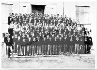  Postkarte - Lehrer und Schüler der Wernerschule 1939/1940